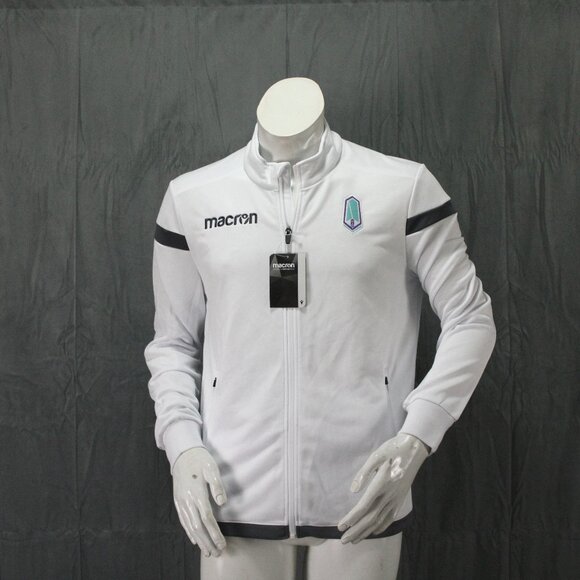 Pacific FC Warm Up Jacket by Macron -  Alternate White Base Colour Men's Medium - Picture 1 of 10